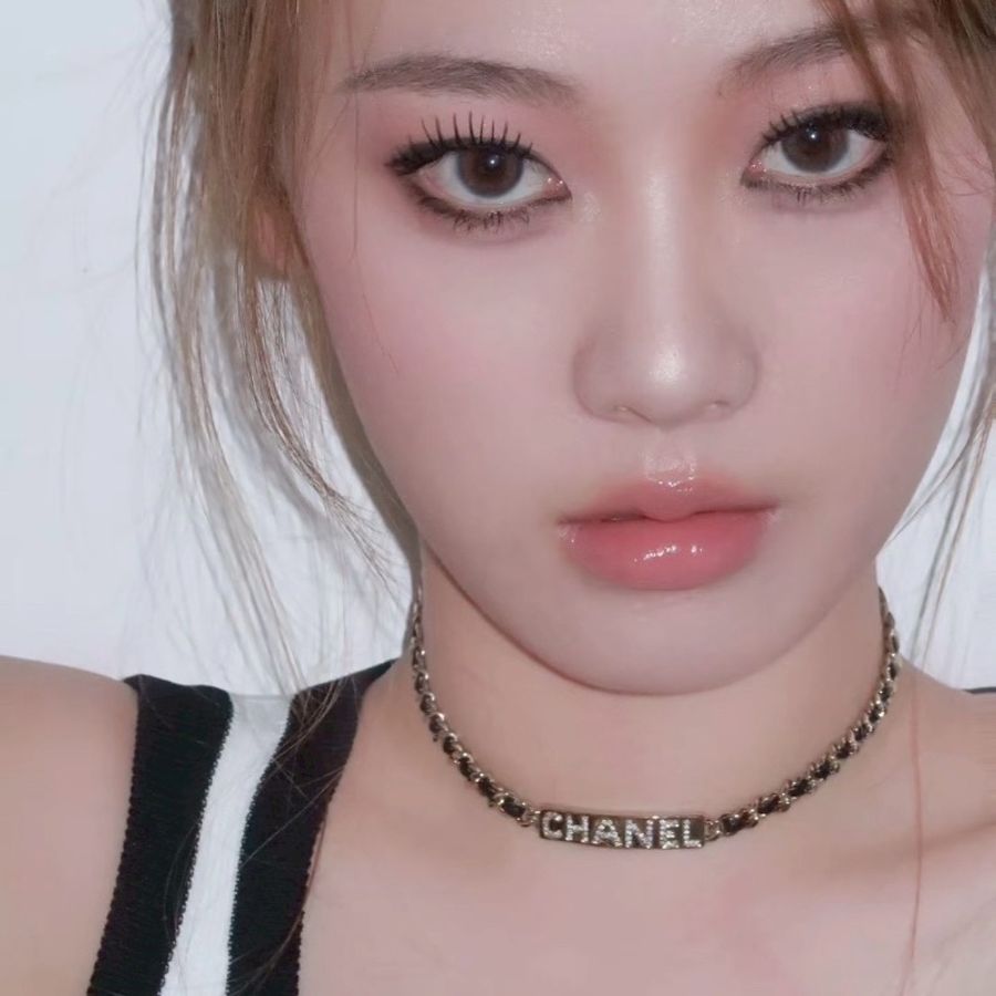 全新全配🌙#香奈兒 #choker二合一 #繞兩圈可當手鍊長度可調節-6