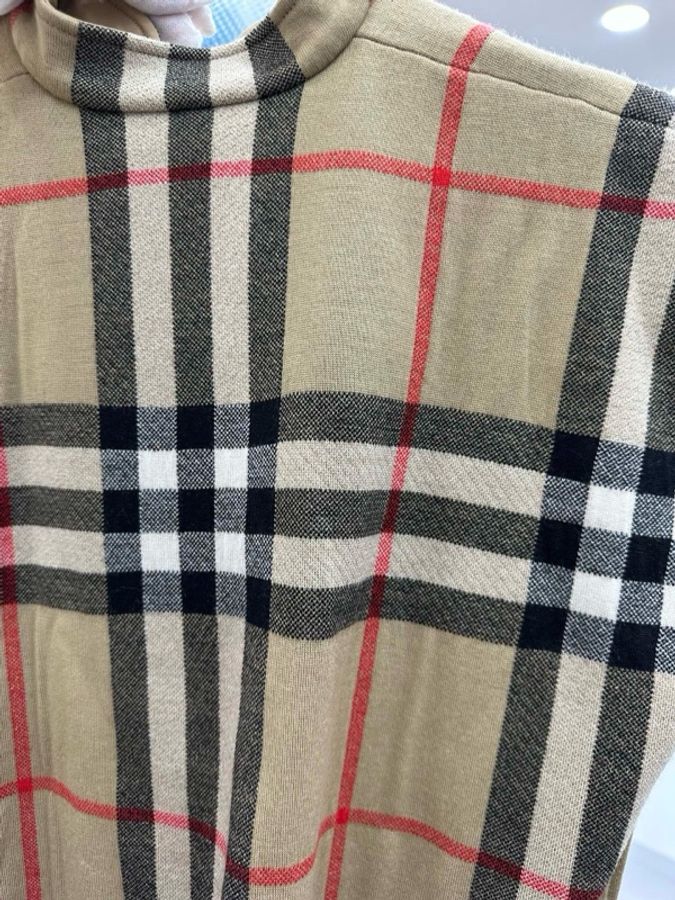 Burberry 雙面穿 斗篷 馬甲 L碼-1