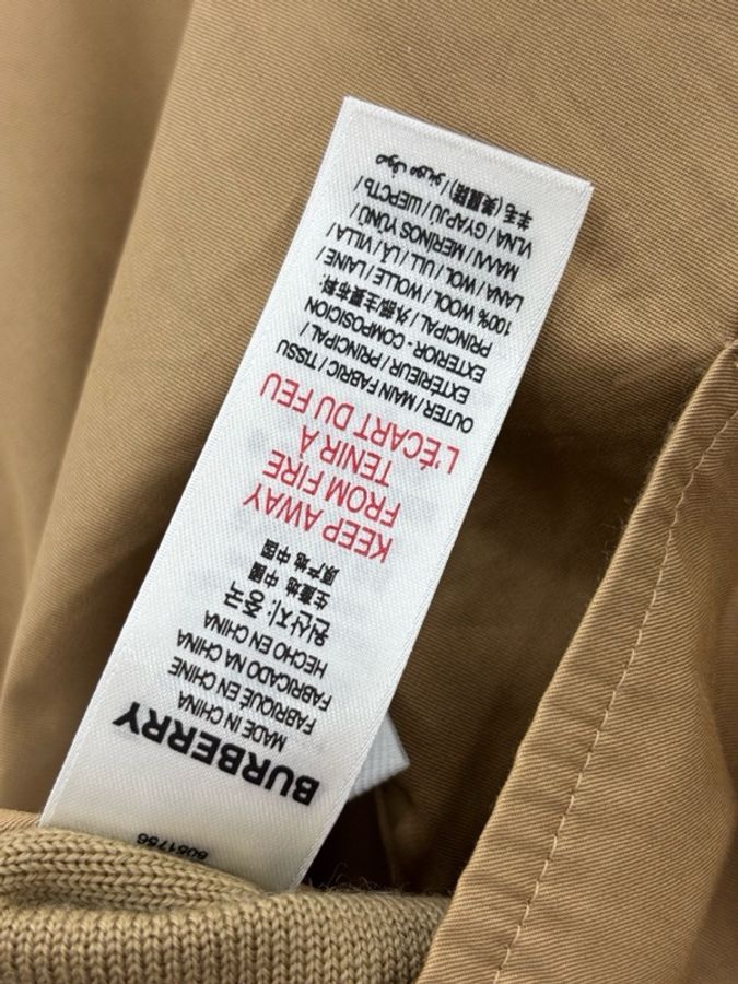 Burberry 雙面穿 斗篷 馬甲 L碼-4