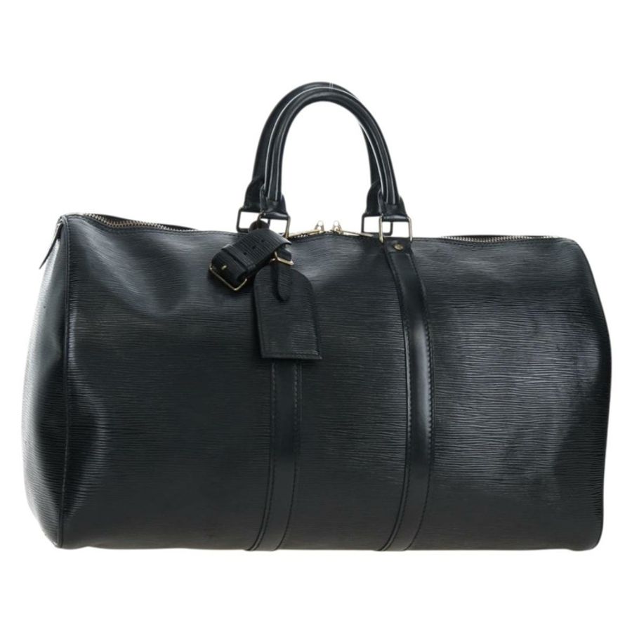 【日本直送】路易威登 Epi Keepall 45 波士頓包 黑色 M42972 LV 正品 191863V-0