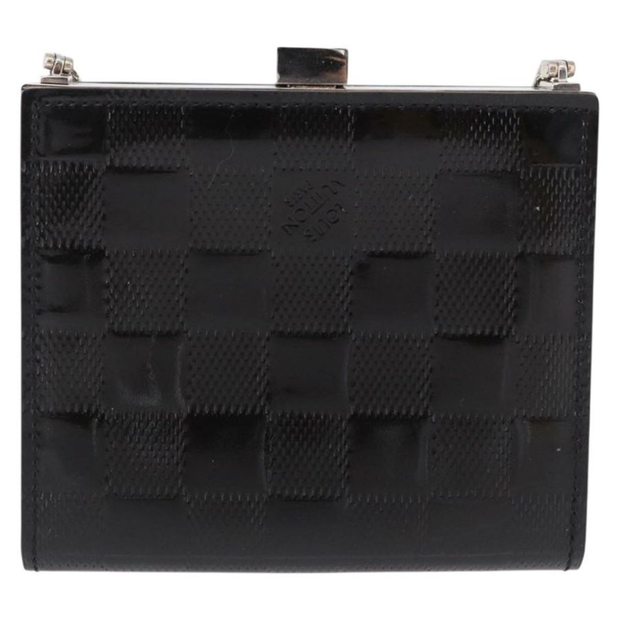 【日本直送】路易威登 Damier Vernis Anjou PM 黑色肩背包 M92112 LV Auth ki6743V-1