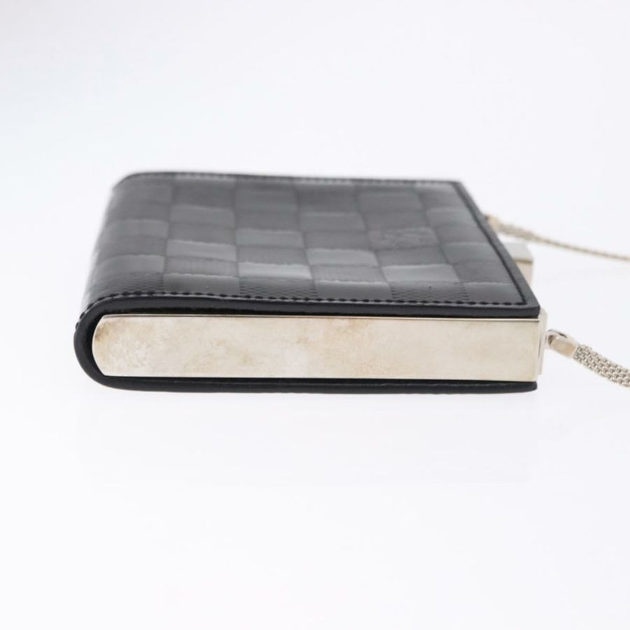 【日本直送】路易威登 Damier Vernis Anjou PM 黑色肩背包 M92112 LV Auth ki6743V-2