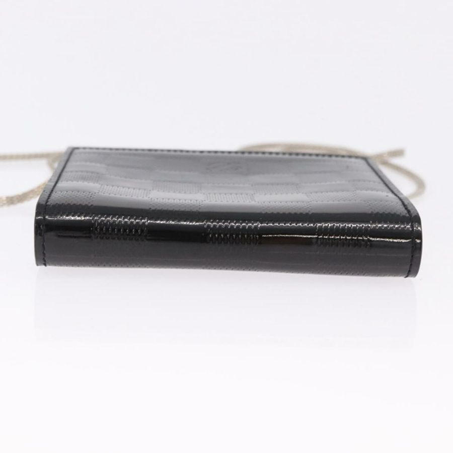 【日本直送】路易威登 Damier Vernis Anjou PM 黑色肩背包 M92112 LV Auth ki6743V-4