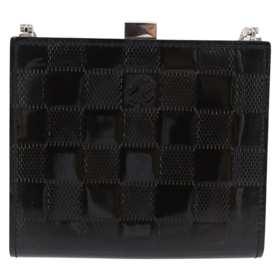 【日本直送】路易威登 Damier Vernis Anjou PM 黑色肩背包 M92112 LV Auth ki6743V-12