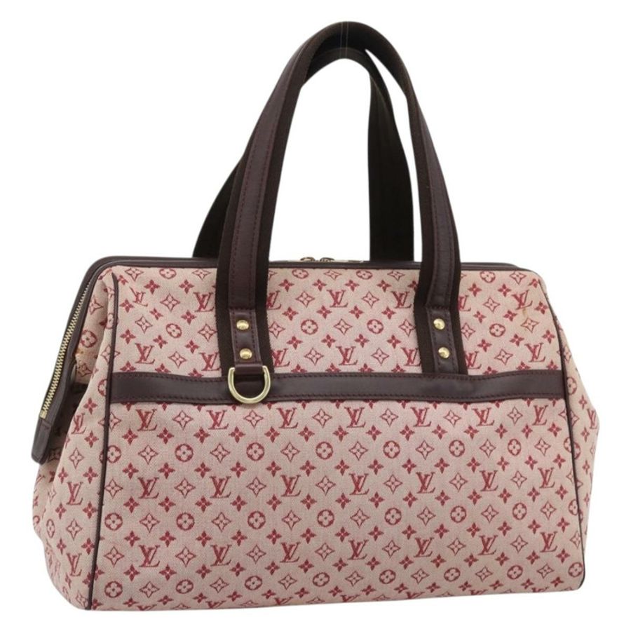 【日本直送】路易威登 Monogram Mini Josephine GM 手提包 紅色 M92213 LV Auth 193147A-0