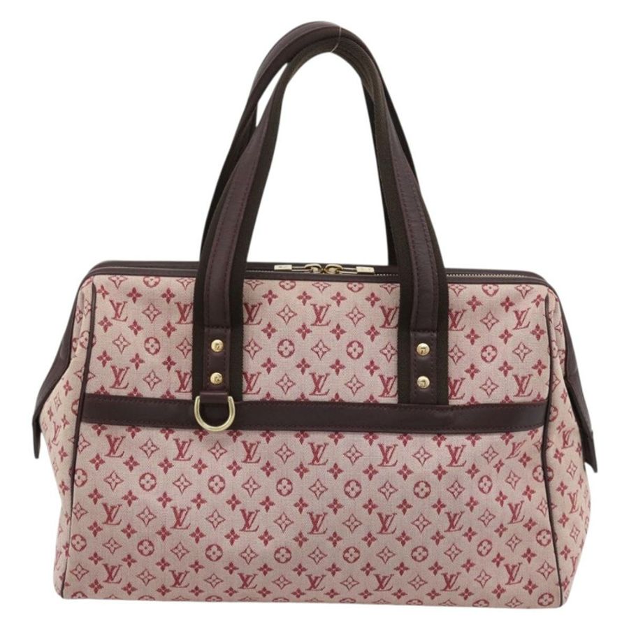 【日本直送】路易威登 Monogram Mini Josephine GM 手提包 紅色 M92213 LV Auth 193147A-1