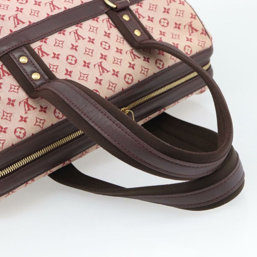 【日本直送】路易威登 Monogram Mini Josephine GM 手提包 紅色 M92213 LV Auth 193147A-6