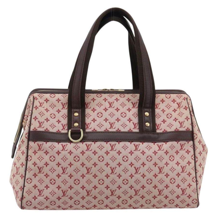 【日本直送】路易威登 Monogram Mini Josephine GM 手提包 紅色 M92213 LV Auth 193147A-12