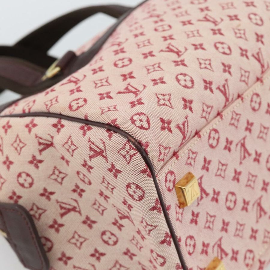 【日本直送】路易威登 Monogram Mini Josephine GM 手提包 紅色 M92213 LV Auth 193147A-15