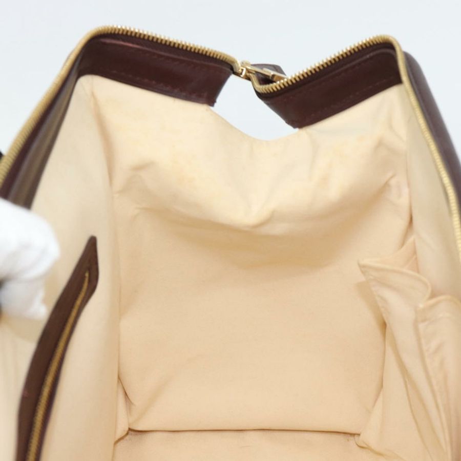 【日本直送】路易威登 Monogram Mini Josephine GM 手提包 紅色 M92213 LV Auth 193147A-18