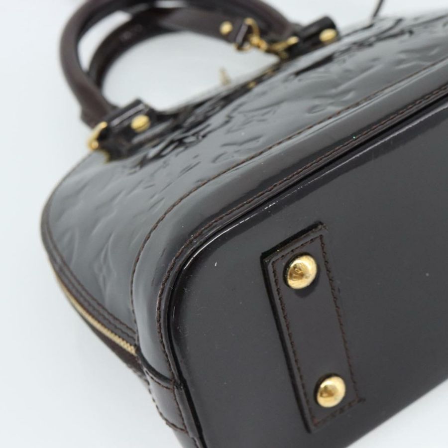 【日本直送】路易威登 Monogram Vernis Alma BB 手提包 Amarante M91678 LV Auth ka5391-18