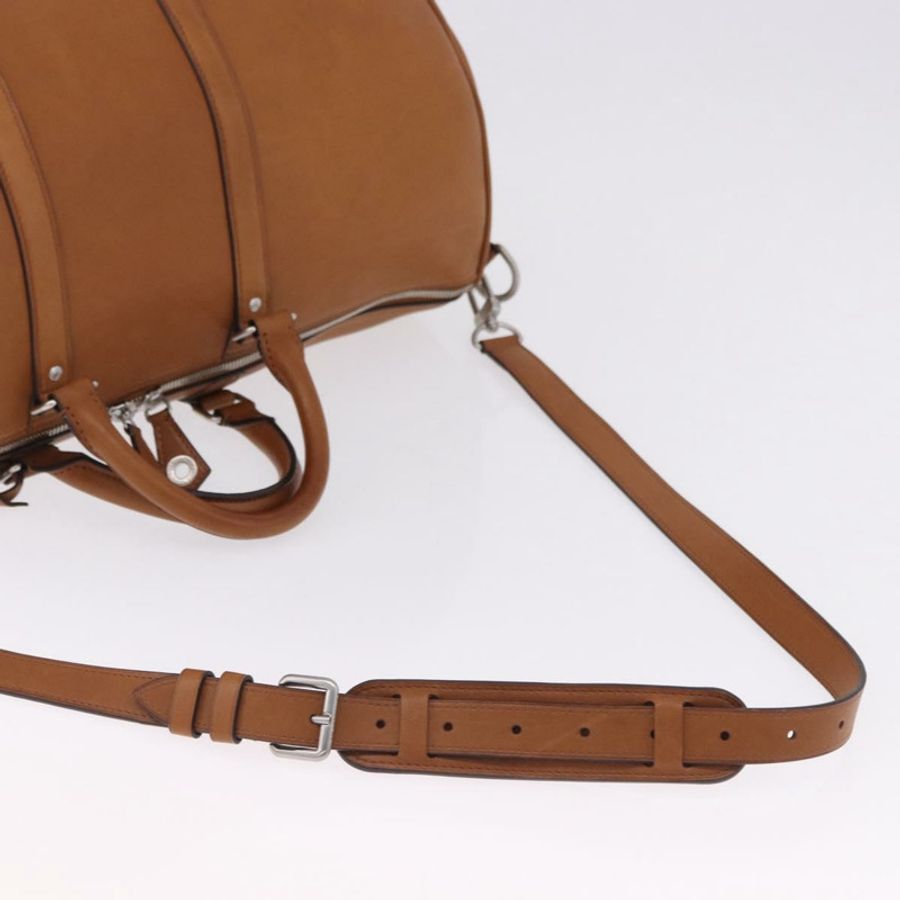 【日本直送】路易威登 Keepall Bandouliere 50 旅行包，棕色/銀色皮革，貨號 M21346，正品，ka5427SM-8