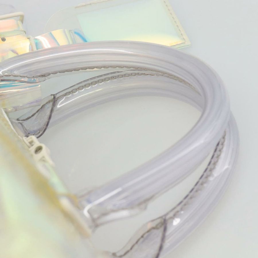 【日本直送】路易威登 Monogram Prism Keepall Bandouliere 50 透明旅行包 M53271 LV Auth ka5430M-13