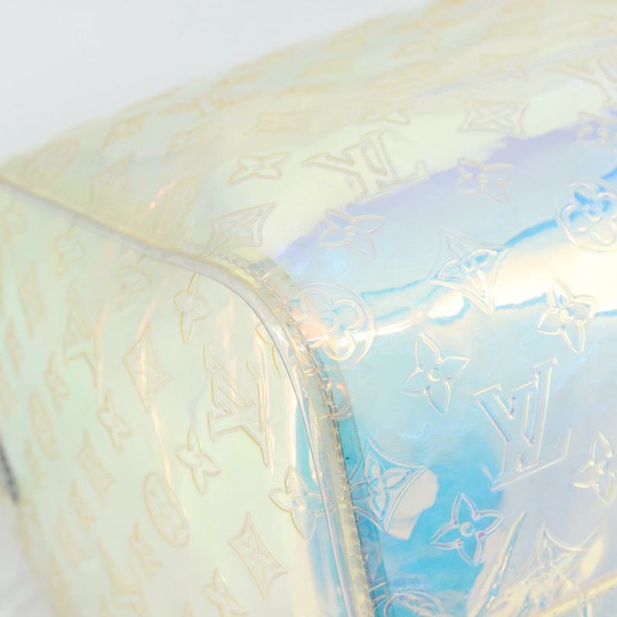 【日本直送】路易威登 Monogram Prism Keepall Bandouliere 50 透明旅行包 M53271 LV Auth ka5430M-15