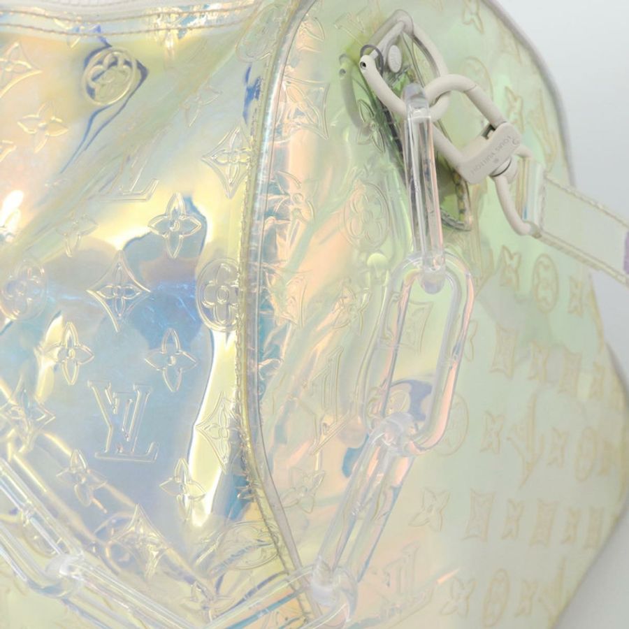 【日本直送】路易威登 Monogram Prism Keepall Bandouliere 50 透明旅行包 M53271 LV Auth ka5430M-19