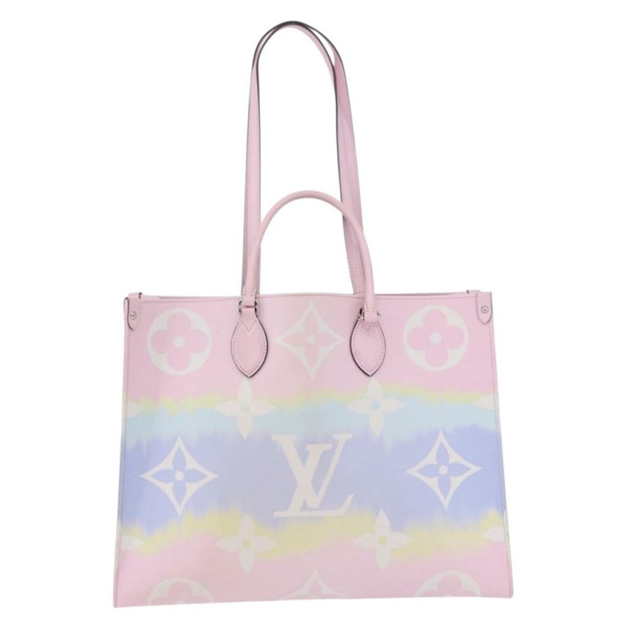 【日本直送】路易威登 Monogram Giant Pastels On The Go GM 2way Multicolor Auth ka5447M-1