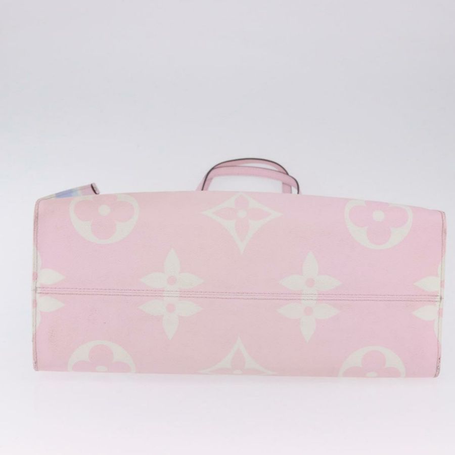【日本直送】路易威登 Monogram Giant Pastels On The Go GM 2way Multicolor Auth ka5447M-4