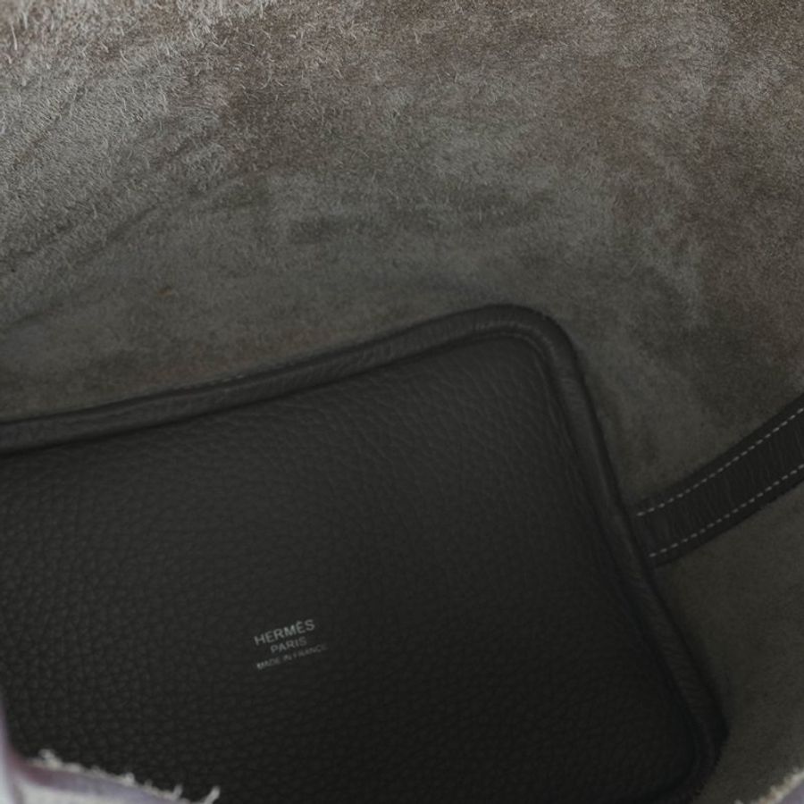 HERMÈS 愛馬仕 Picotin Lock 18 菜籃子 大象灰 Clemence 牛皮手提包｜U刻 2022年 Etoupe頭號金剛色｜KÉSH 凱仕精品-24