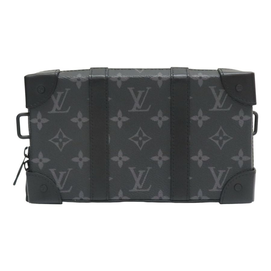 黑色 原花 Eclipse帆布 Soft Trunk 肩背包 M69838【LOUIS VUITTON LV 路易威登】 M69838-1