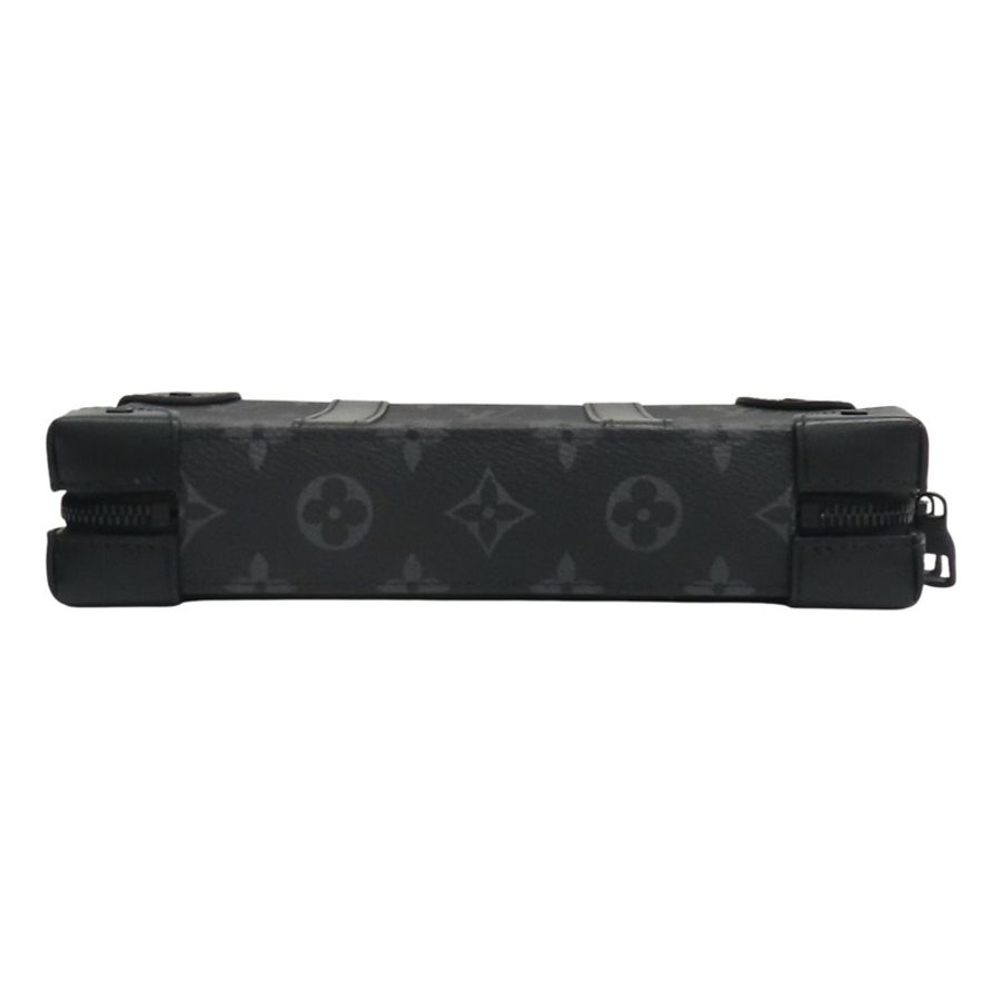 黑色 原花 Eclipse帆布 Soft Trunk 肩背包 M69838【LOUIS VUITTON LV 路易威登】 M69838-3