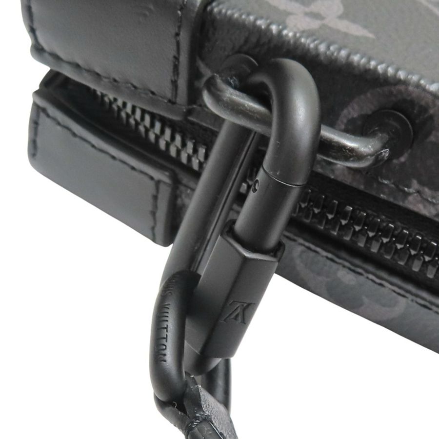 黑色 原花 Eclipse帆布 Soft Trunk 肩背包 M69838【LOUIS VUITTON LV 路易威登】 M69838-12