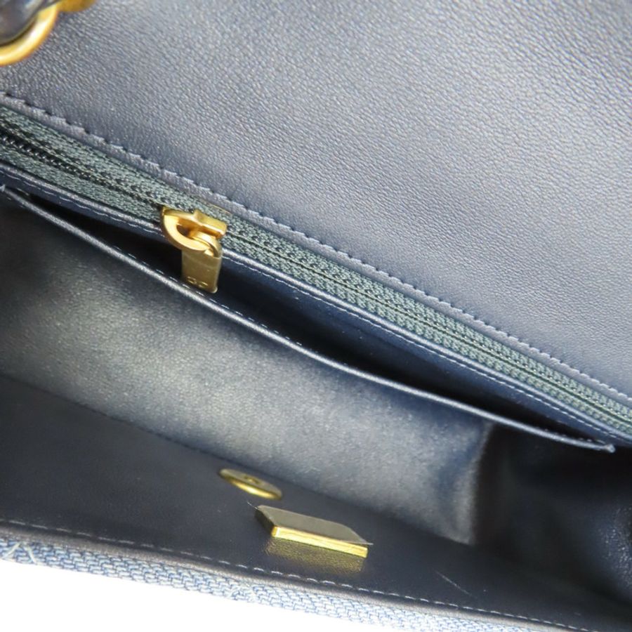 藍色 丹寧布 COCO 20 肩背包 A69900【CHANEL 香奈兒】 A69900-2