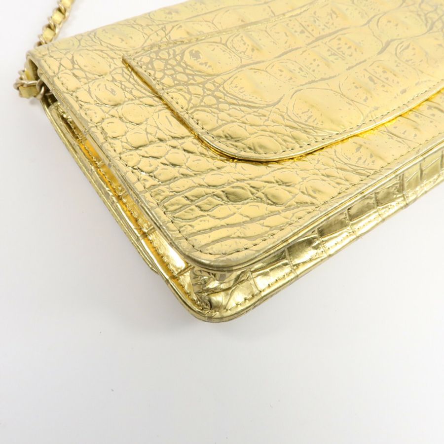 CHANEL WOC Wallet On Chain鏈帶肩背袋-12