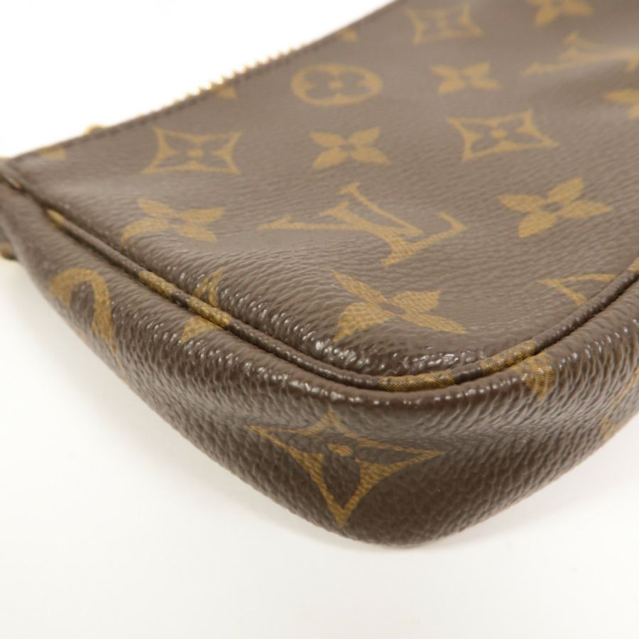 LOUIS VUITTON Monogram Mini Pochette Accessoires手挽袋-13