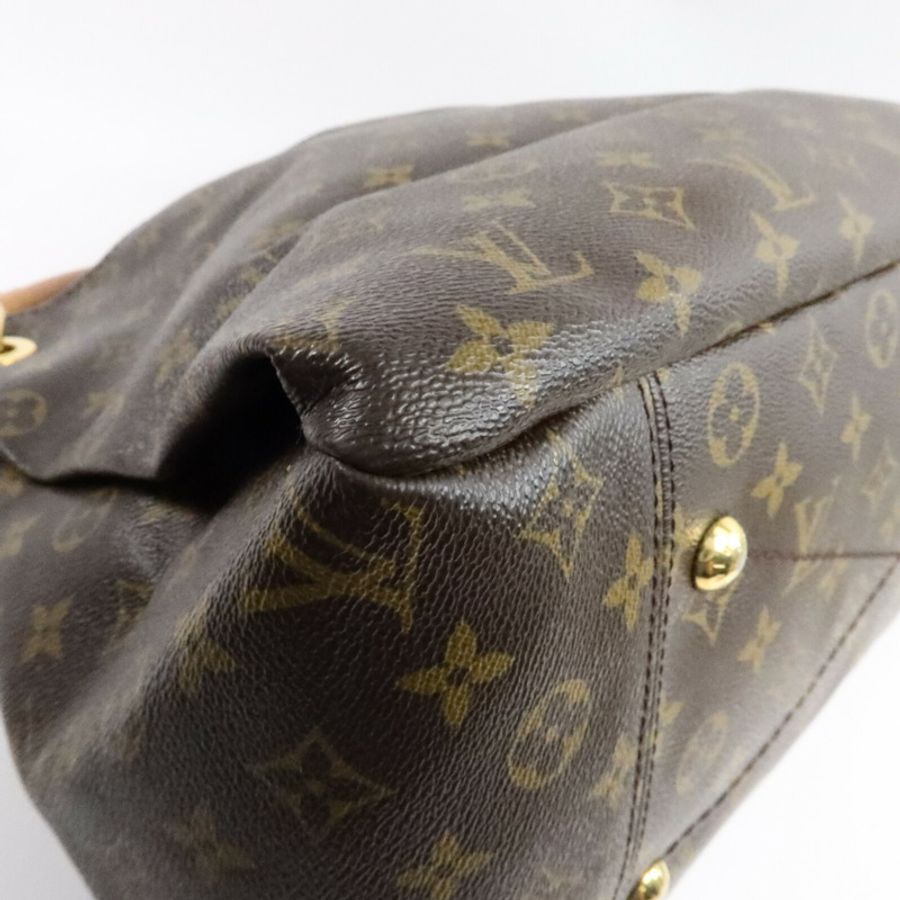 LOUIS VUITTON Monogram Artsy MM肩背袋-13