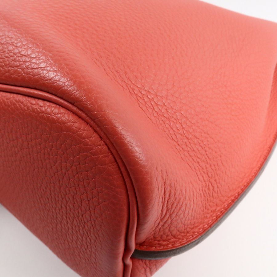 HERMES Togo皮革So Kelly 26肩背袋Rough Pivoine-12