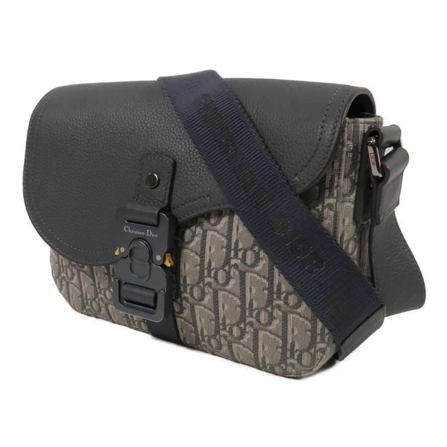 Dior Oblique帆布Saddle Messenger Small肩背袋-1