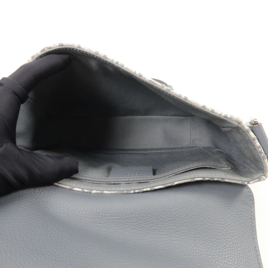 Dior Oblique帆布Saddle Messenger Small肩背袋-4