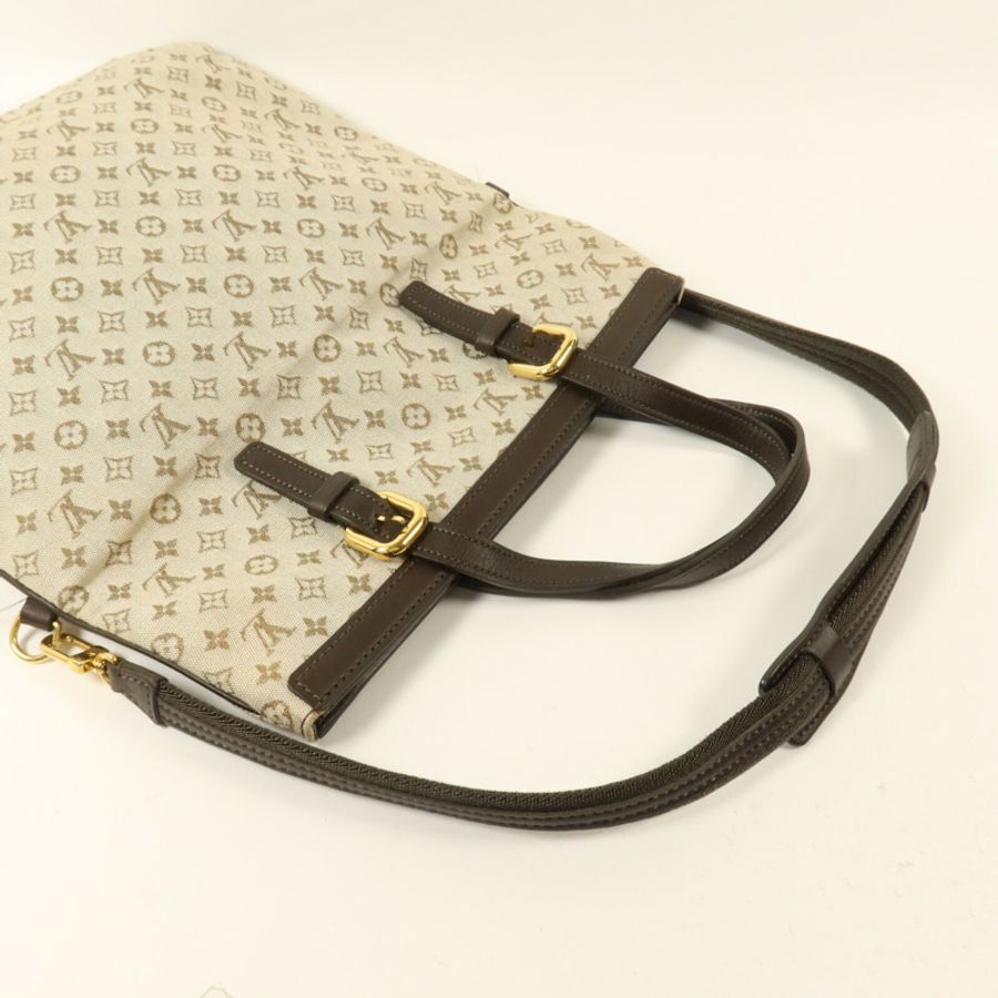LOUIS VUITTON Monogram Mini Francoise手挽肩背兩用袋-7