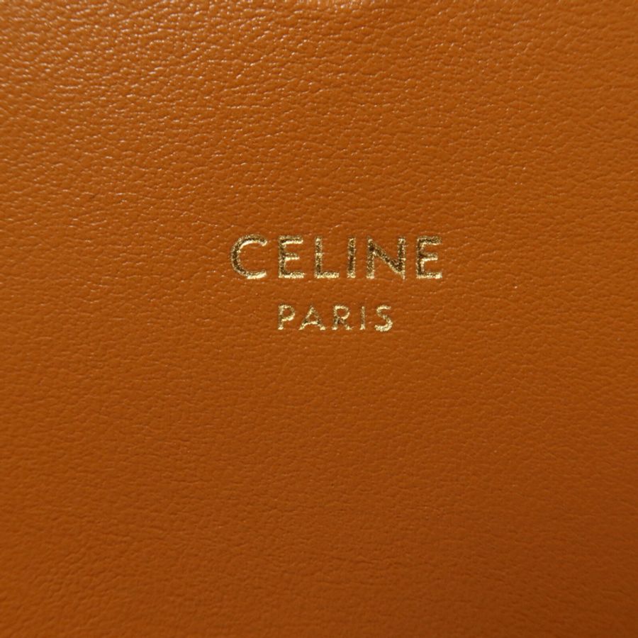 CELINE 塗層帆布Multi Pochette鏈帶手挽肩背兩用袋-5