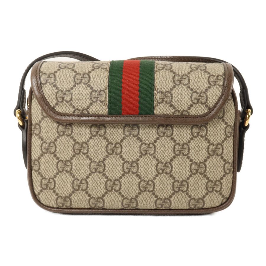 GUCCI 塗層帆布Ophidia GG Mini Shoulder Bag肩背袋-1