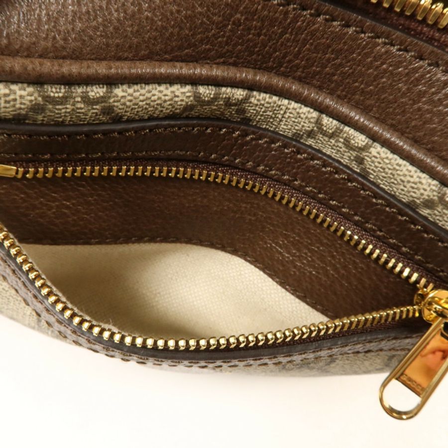 GUCCI 塗層帆布Ophidia GG Mini Shoulder Bag肩背袋-6