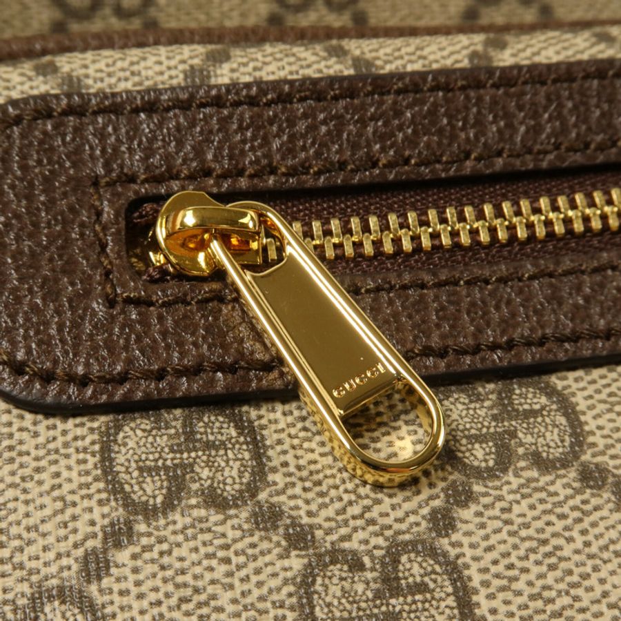 GUCCI 塗層帆布Ophidia GG Mini Shoulder Bag肩背袋-13
