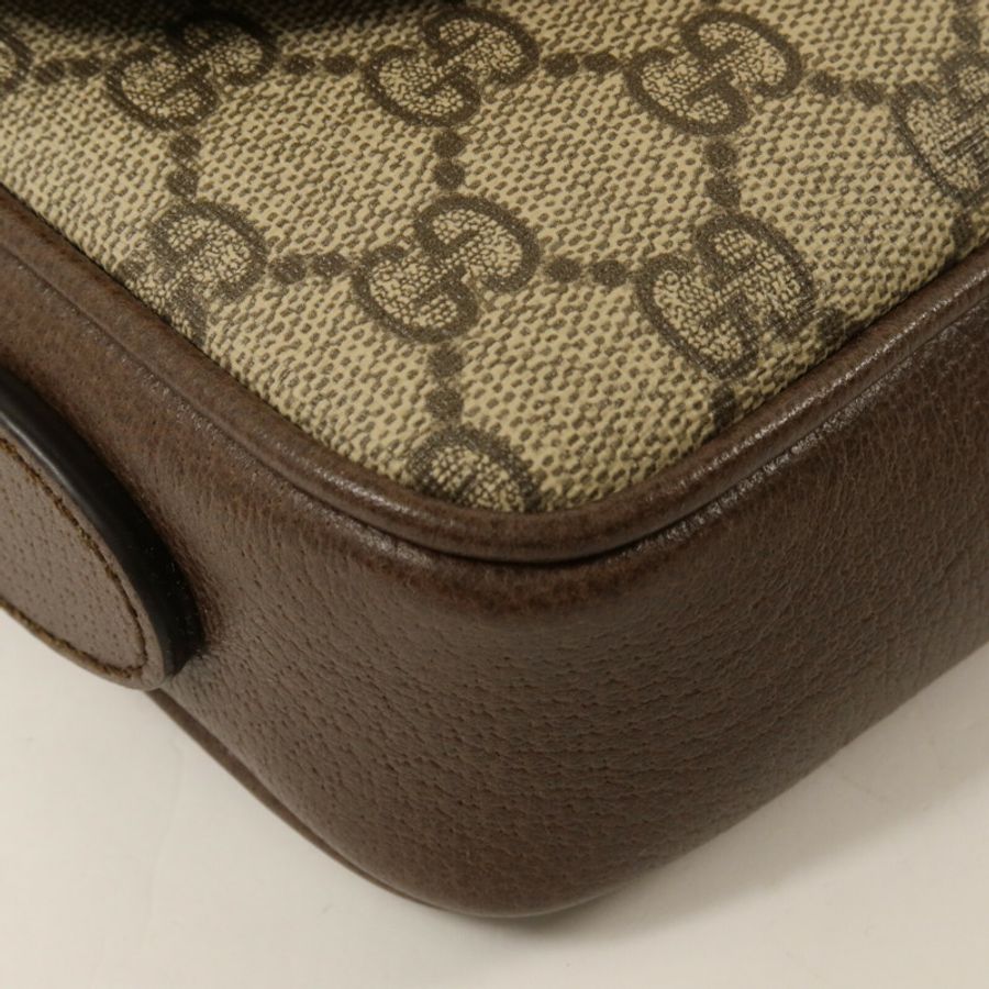 GUCCI 塗層帆布Ophidia GG Mini Shoulder Bag肩背袋-14