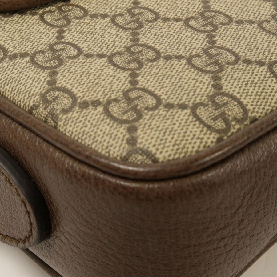 GUCCI 塗層帆布Ophidia GG Mini Shoulder Bag肩背袋-16
