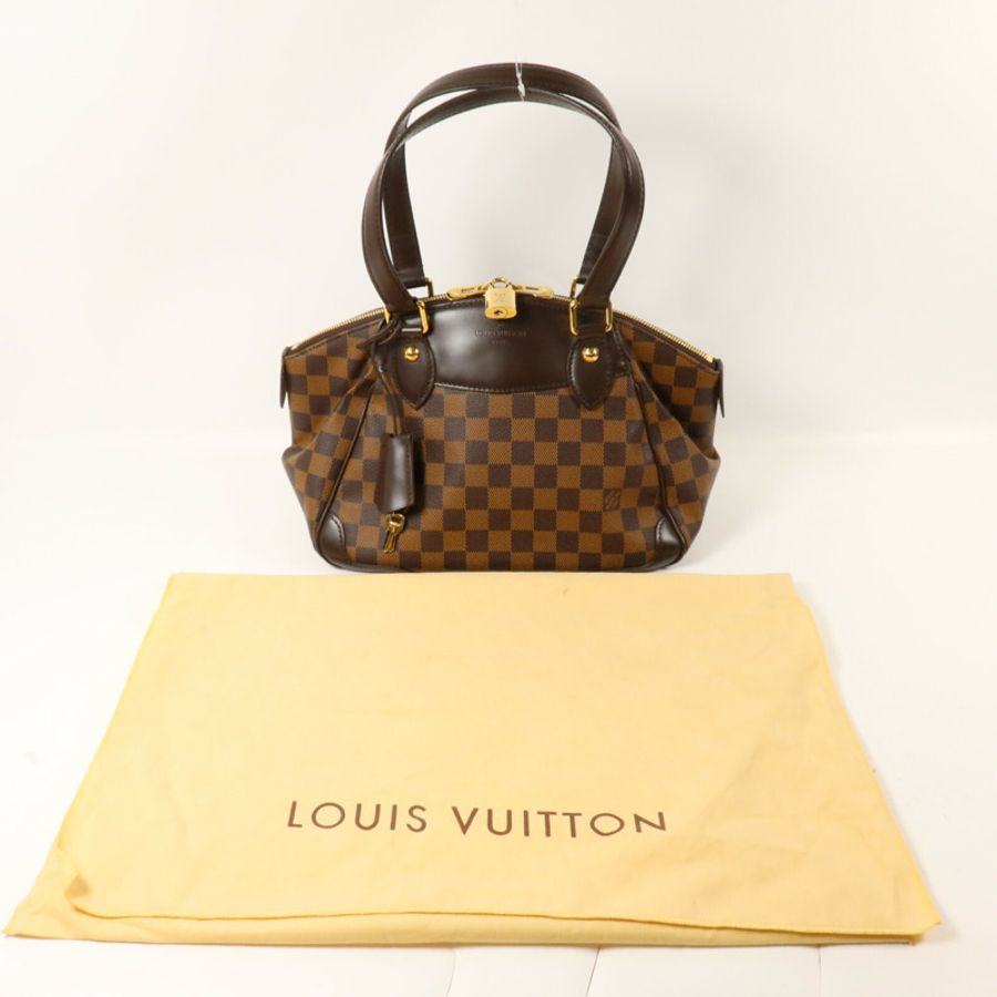 LOUIS VUITTON Damier Verona PM肩背袋-8