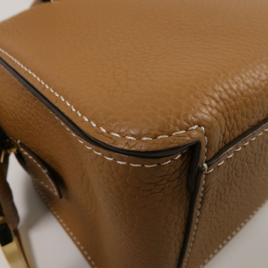Delvaux 牛皮皮革Cool Box Mini手挽肩背兩用袋-10