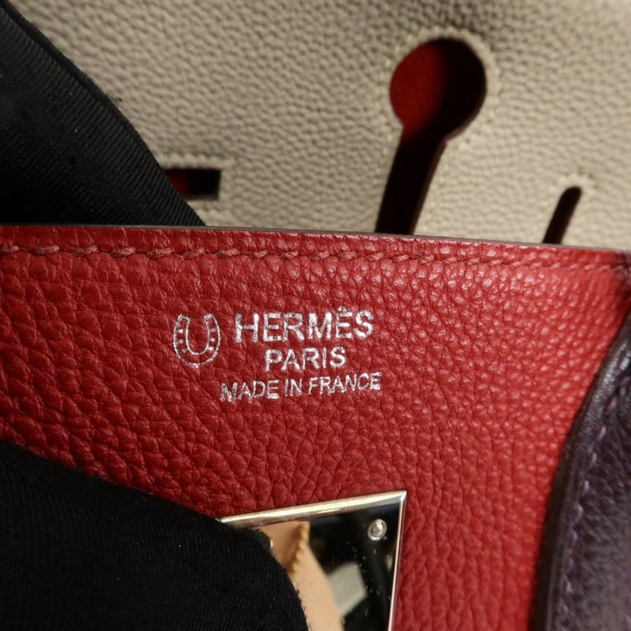 HERMES Togo皮革Birkin 30手挽袋3 Tone-5