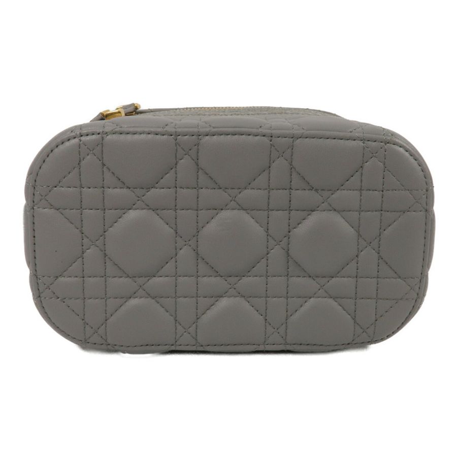 Dior 羊皮皮革Travel Vanity Case手挽肩背兩用袋-3
