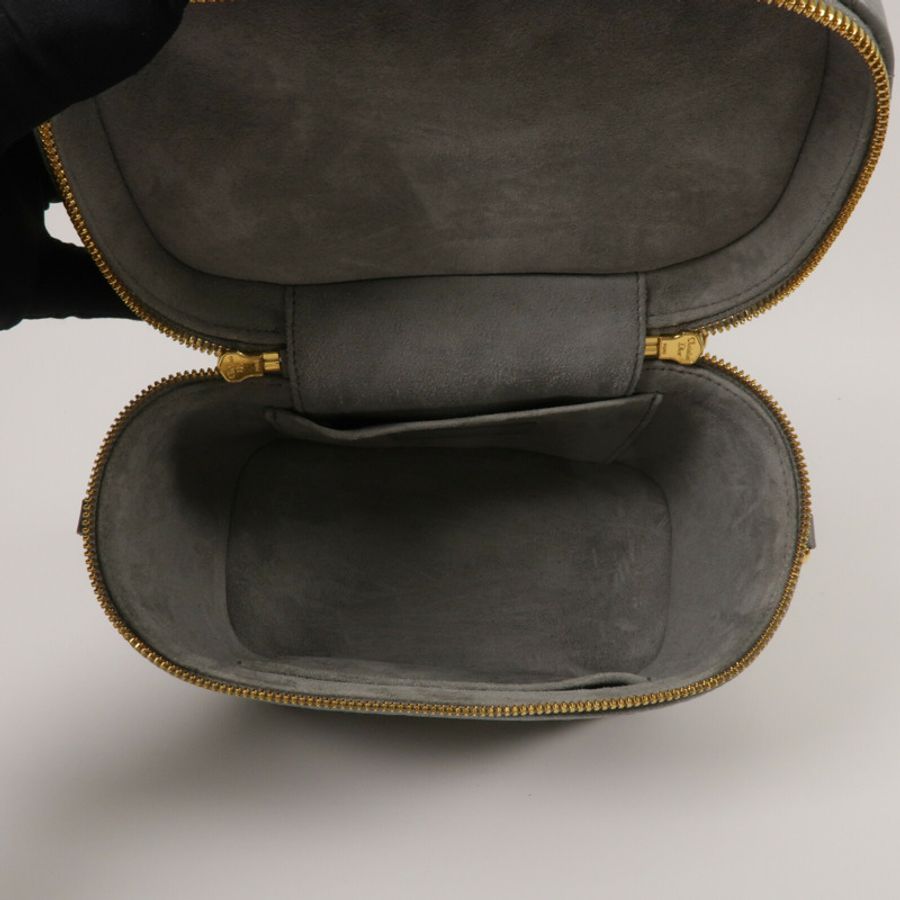 Dior 羊皮皮革Travel Vanity Case手挽肩背兩用袋-4
