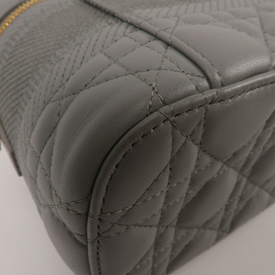 Dior 羊皮皮革Travel Vanity Case手挽肩背兩用袋-11