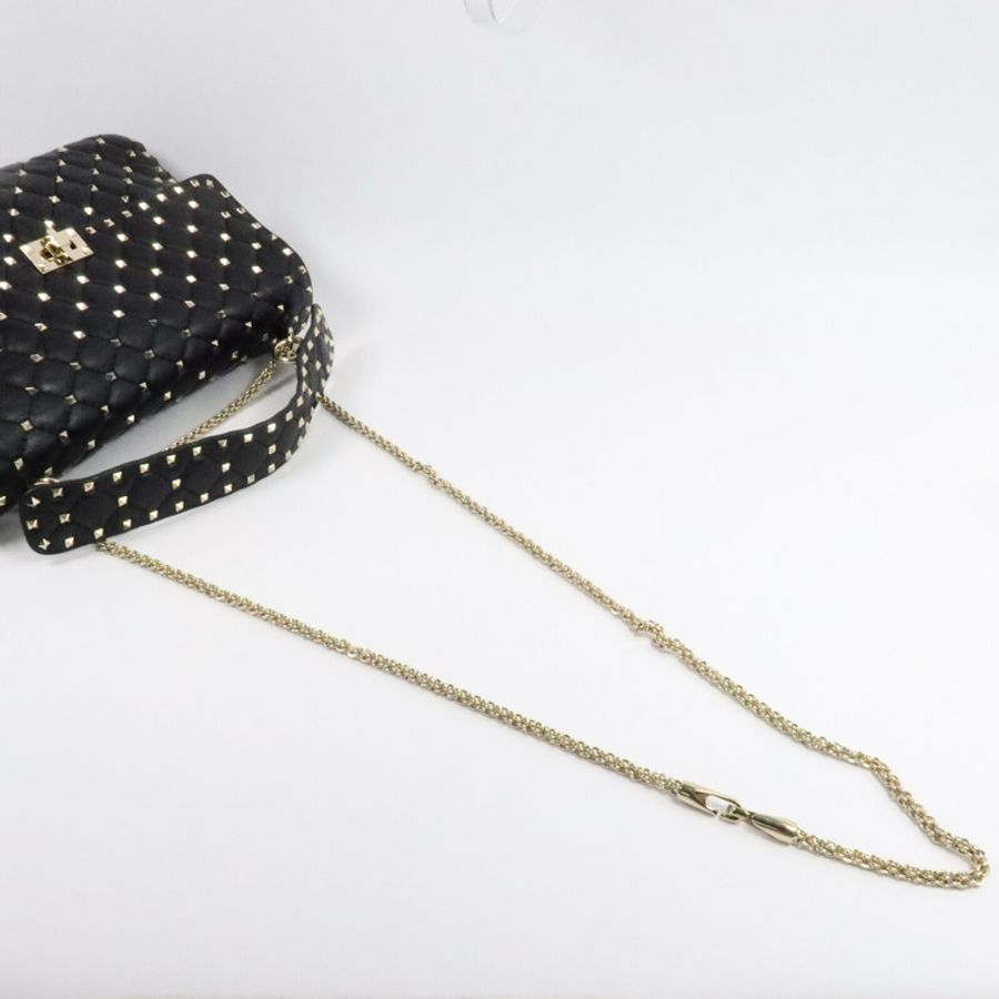 Valentino 牛皮皮革Rockstud Spike Large手挽肩背兩用袋-8