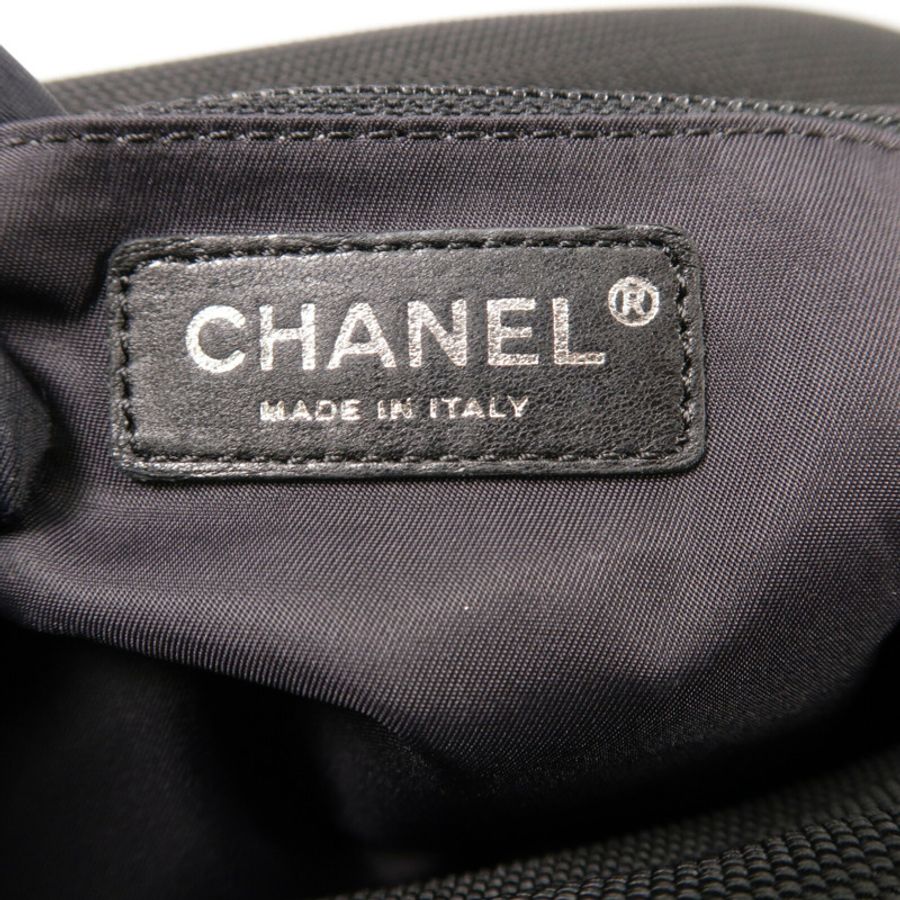 CHANEL 帆布Paris Biarritz Shoulder Bag肩背袋-5