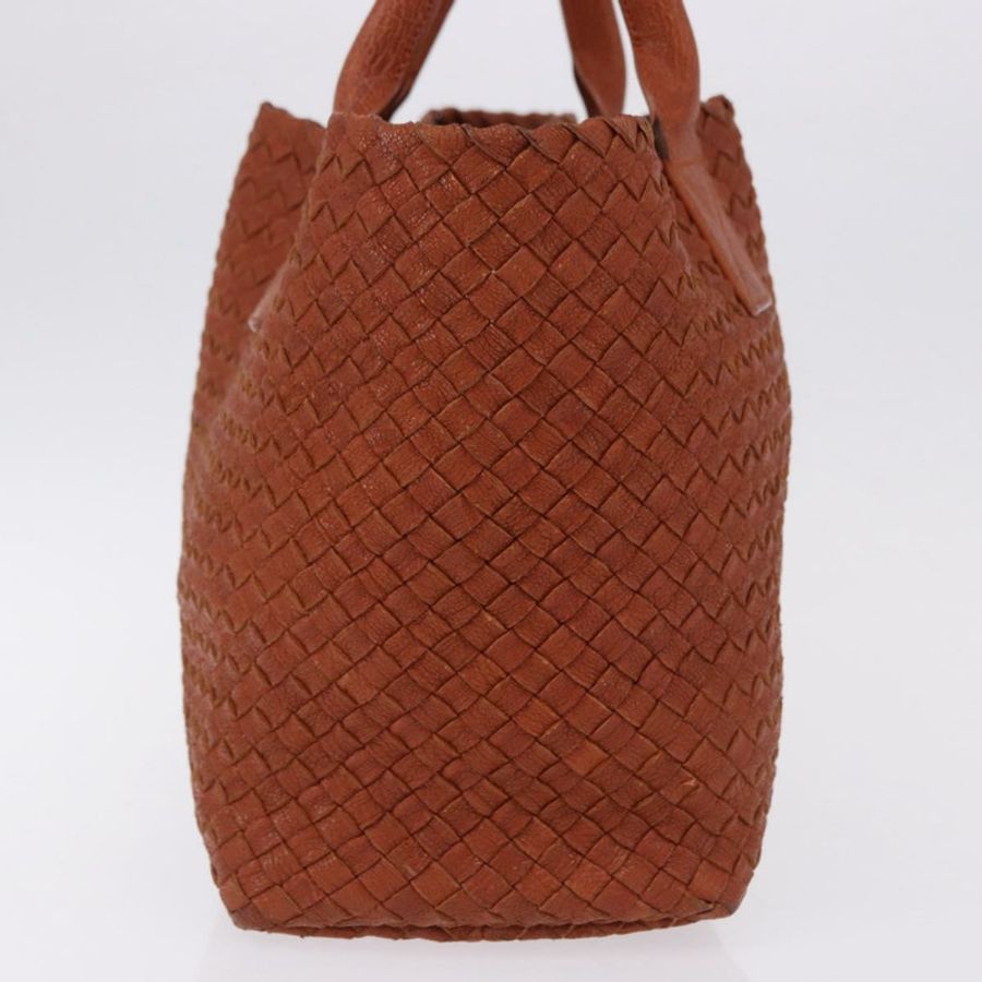 【日本直送】BOTTEGA VENETA INTRECCIATO Cabas PM 手提包 皮革 棕色 141498 正品 191828V-3