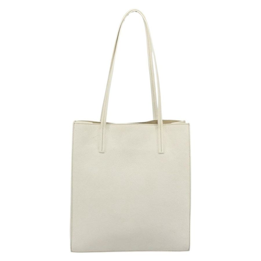 【日本直送】Miu Miu 托特包 皮革 白色 銀色 正品 bs36295A-1