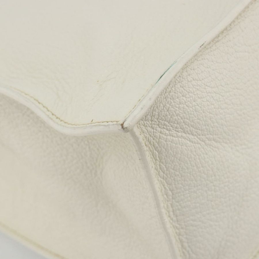 【日本直送】Miu Miu 托特包 皮革 白色 銀色 正品 bs36295A-15
